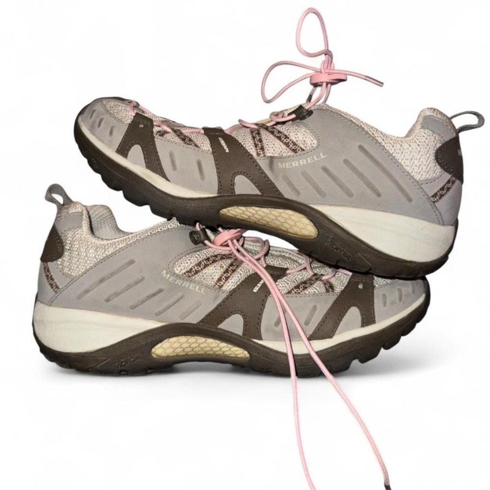 Merrell Women's Hiking Shoes in Gray and Pink